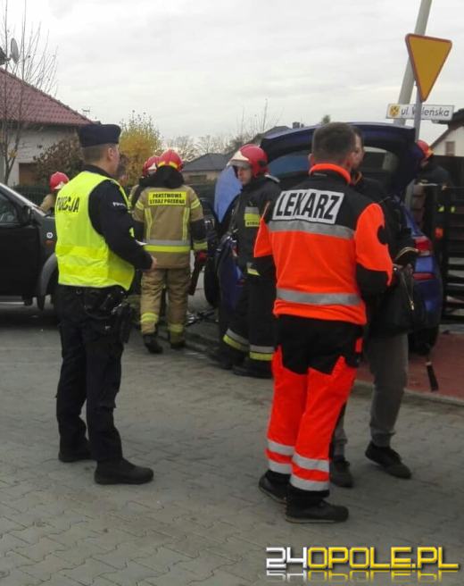 Zderzenie pojazdów w Namysłowie