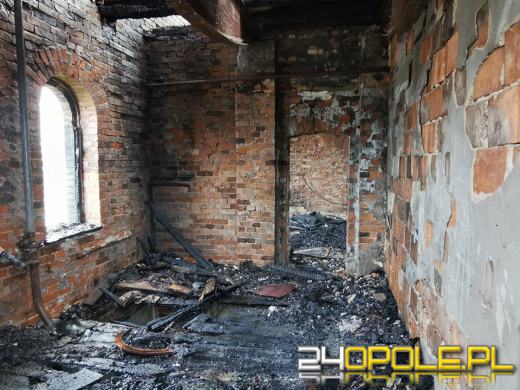 Plaga pożarów na Opolszczyźnie. Pożar w budynku przy stacji w Gogolinie