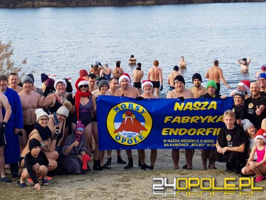 Ponad 150 osób morsowało na kąpielisku Bolko