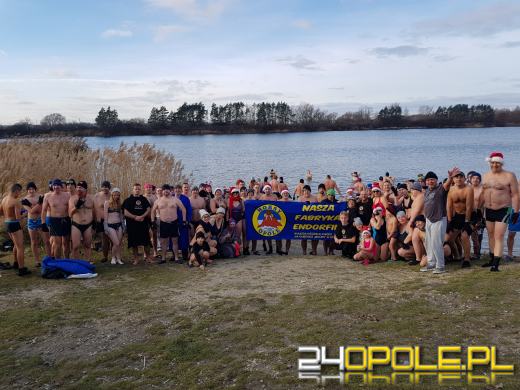 Ponad 150 osób morsowało na kąpielisku Bolko