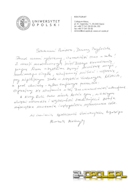 Władze, służby i przedstawiciele instytucji składają życzenia naszym czytelnikom