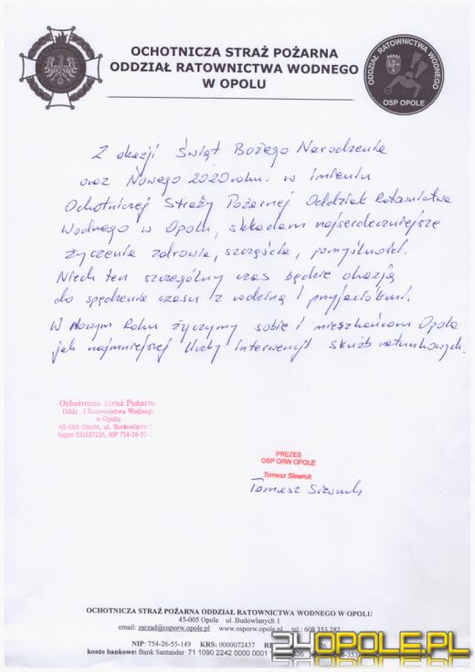 Władze, służby i przedstawiciele instytucji składają życzenia naszym czytelnikom