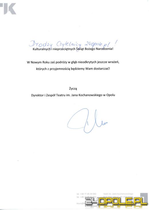 Władze, służby i przedstawiciele instytucji składają życzenia naszym czytelnikom