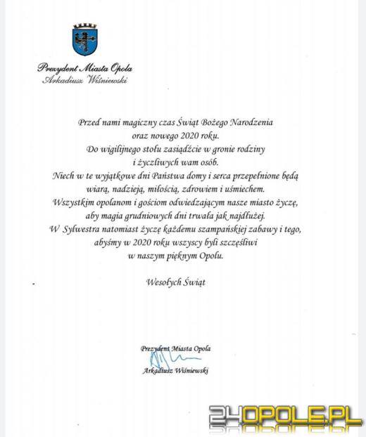 Władze, służby i przedstawiciele instytucji składają życzenia naszym czytelnikom