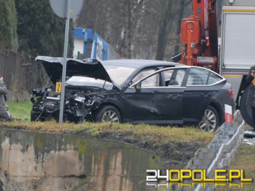 Zablokowana Krajowa 46 w miejscowości Dąbrowa. Są ofiary śmiertelne