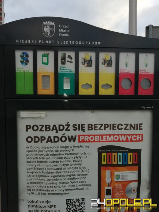 Miejskie Punkty Elektroodpadów są od kilku dni niedostępne dla mieszkańców