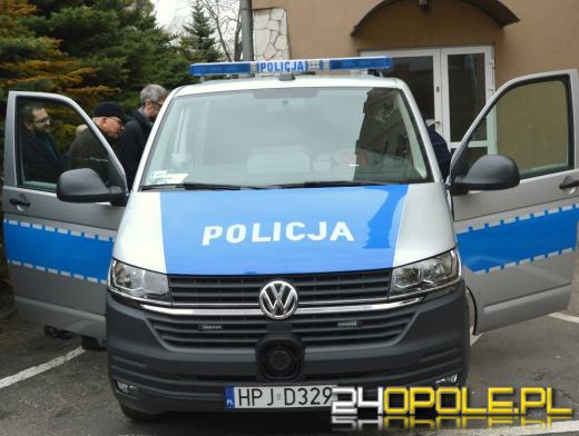 Nowe radiowozy w kluczborskiej komendzie 