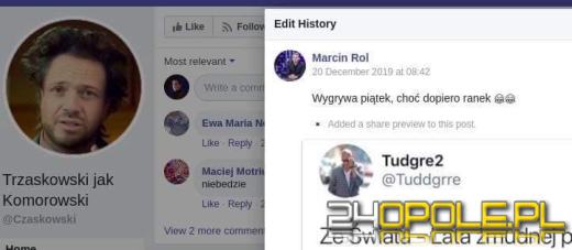 Fatalny błąd Facebooka odkrył karty. Radny tworzył treści hejterskie na prezydenta?