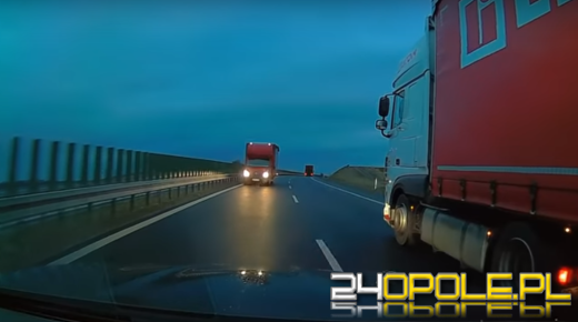 Auto dostawcze jechało pod prąd obwodnicą Nysy. Kierowcy szuka policja