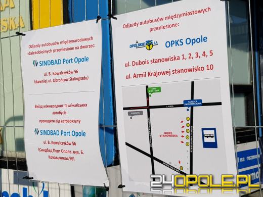 Podróżujący PKS błądzą po centrum