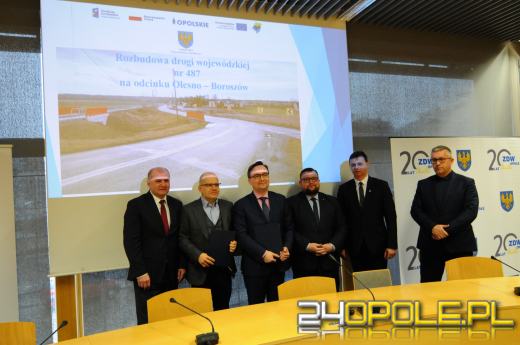 Inwestycja warta 7 mln złotych startuje na odcinku Olesno - Boroszów