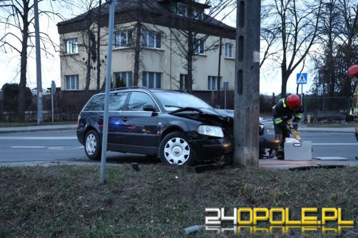 Policyjny pościg po ulicach Kluczborka. Kierowca pijany