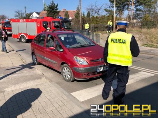 Zderzenie samochodu z szynobusem w Opolu