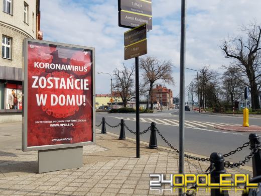Miasto Opole dołącza do kampanii #ZOSTAŃWDOMU