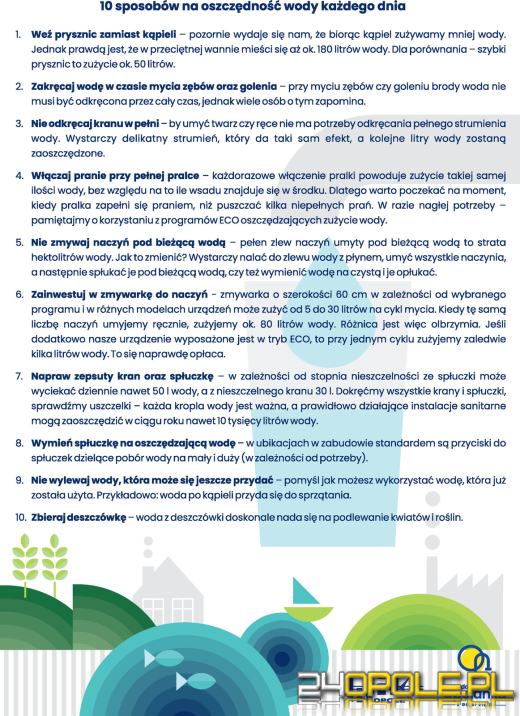 Na wyprodukowanie litrowej butelki plastikowej zużywa się 3 litry wody. Dziś Światowy Dzień Wody