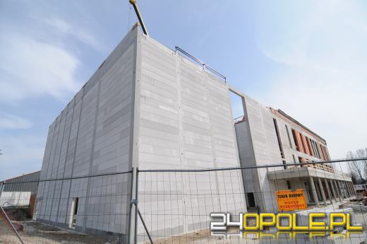 Budowa Opolskiego Parku Sportu nie zwalnia. Zobaczcie jak wygląda