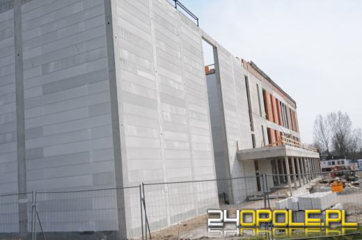 Budowa Opolskiego Parku Sportu nie zwalnia. Zobaczcie jak wygląda