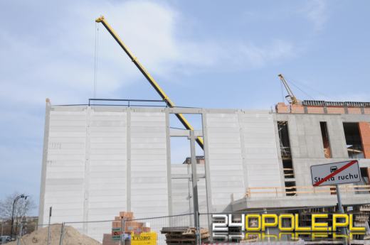 Budowa Opolskiego Parku Sportu nie zwalnia. Zobaczcie jak wygląda