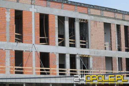 Budowa Opolskiego Parku Sportu nie zwalnia. Zobaczcie jak wygląda