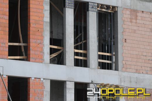 Budowa Opolskiego Parku Sportu nie zwalnia. Zobaczcie jak wygląda