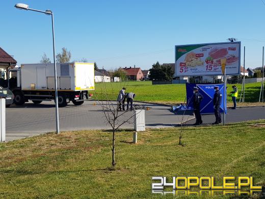 Potrącenie w Zawadzie koło Opola. Nie żyje rowerzysta 