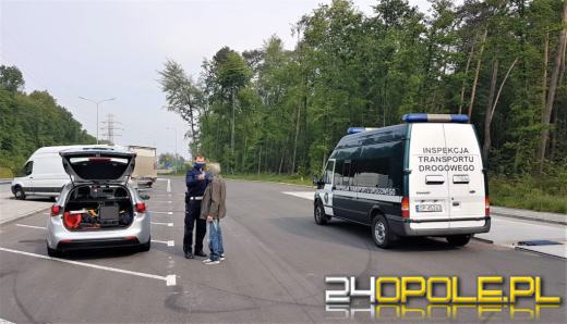 Pijany kierowca busa wpadł przy kontroli na wadze