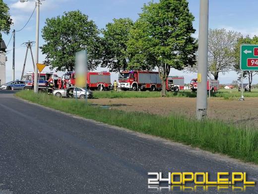 4 osoby poszkodowane po zderzeniu pojazdów w Suchodańcu