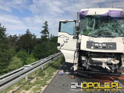 Wypadek na autostradzie A4 