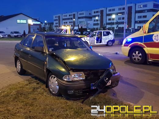 Zderzenie pojazdów w pobliżu Alei Solidarności w Opolu. Jedna osoba ranna