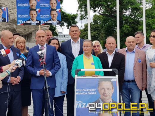 Borys Budka zainaugurował w Opolu "Tydzień dla Rafała". PiS komentuje 