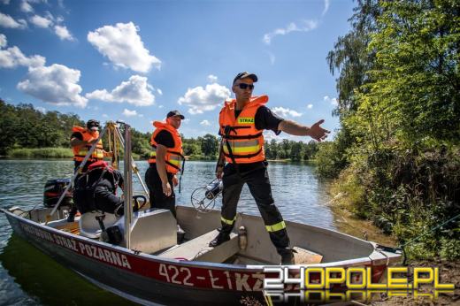 Strażackie manewry z ratownictwa wodnego w Kędzierzynie-Koźlu