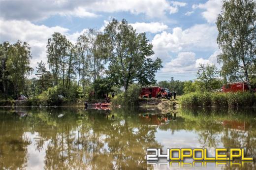 Strażackie manewry z ratownictwa wodnego w Kędzierzynie-Koźlu