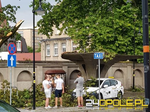 Ponad 150 interwencji straży. Służby ratunkowe usuwają skutki nawałnicy w Opolu