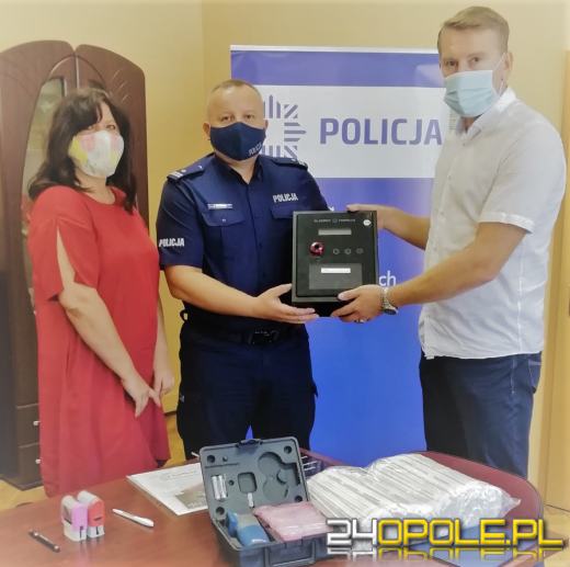 Samoobsługowy alkomat w krapkowickiej jednostce