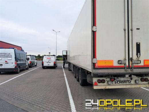 Przewoził ładunek na paletach, a sam był potencjalnie niebezpieczny dla ruchu