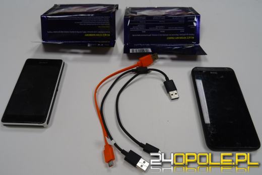 Telefony w woreczku śniadaniowym próbowali przemycić na "wrzutkę"