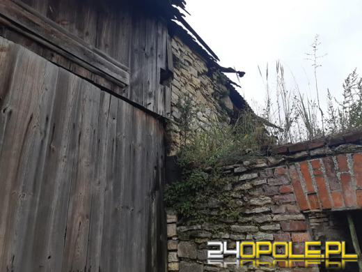 W Suchodańcu zawaliła się stodoła