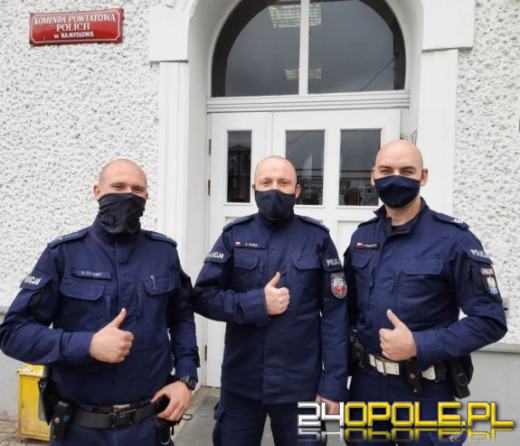 Policjanci z pomocą dla Tymoteusza