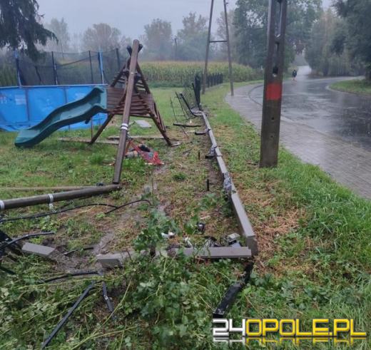 Staranował plac zabaw - kierowca wydmuchał blisko 1,5 promila
