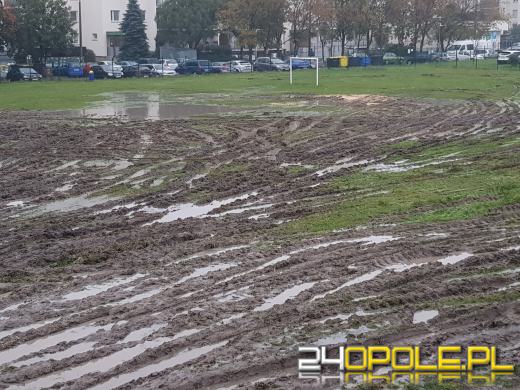 Tak wygląda zielony teren po wizycie cyrku