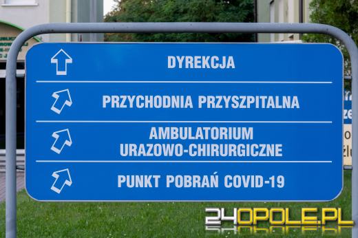 Do punktu testowego przy szpitalu w Kędzierzynie-Koźlu tylko rejestracja telefoniczna