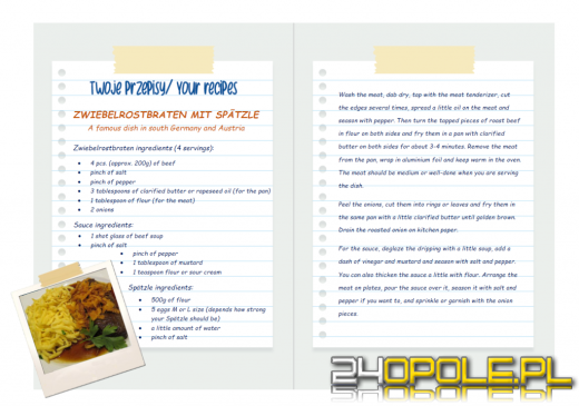 Studenci Politechniki Opolskiej wydali książkę kucharską. Znajdziemy tam wszystkie smaki świata