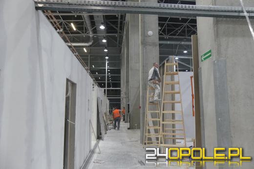 Jak powstawał Szpital Tymczasowy w CWK