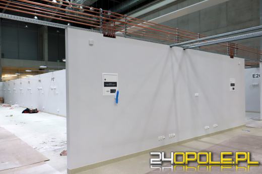 Jak powstawał Szpital Tymczasowy w CWK