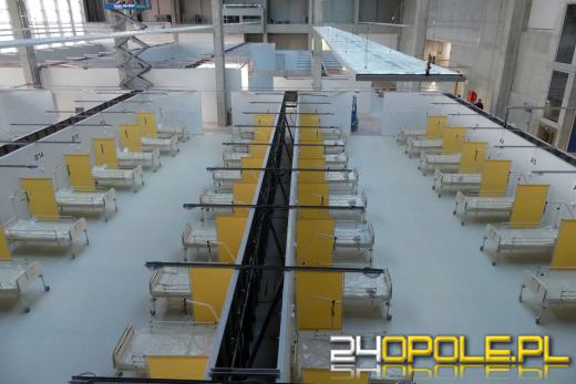 Jak powstawał Szpital Tymczasowy w CWK