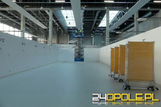 Jak powstawał Szpital Tymczasowy w CWK
