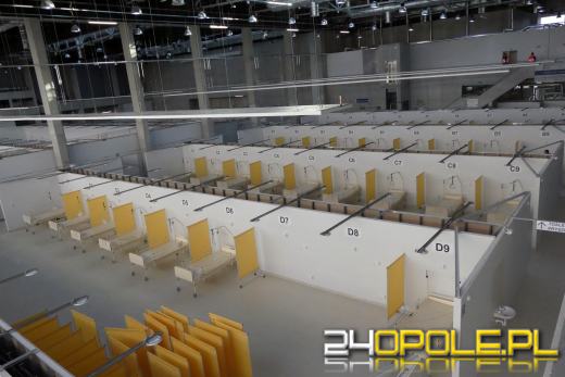 Jak powstawał Szpital Tymczasowy w CWK