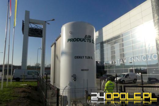 Jak powstawał Szpital Tymczasowy w CWK