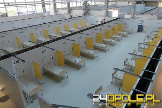 Jak powstawał Szpital Tymczasowy w CWK