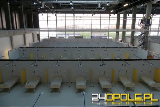 Jak powstawał Szpital Tymczasowy w CWK